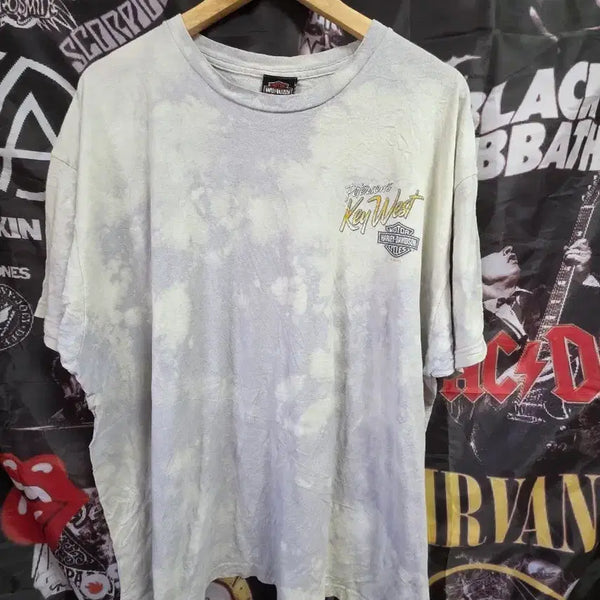 [BUNJANG] Harley-Davidson Dyed Custom Short Sleeve T-Shirt (XXL) / 할리데이비슨 반팔 티셔츠 다잉커스텀 ( XXL )