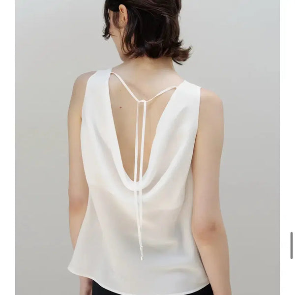 [BUNJANG] Moia Draped Blouse / 모이아 moia 드레이프 블라우스 draped blouse