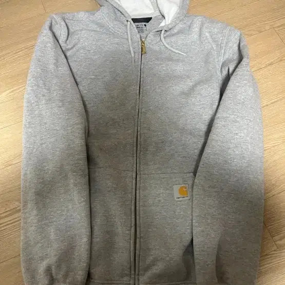 [BUNJANG] Carhartt Grey Hooded Zip-Up Jacket / 칼하트 그레이 후드 집업