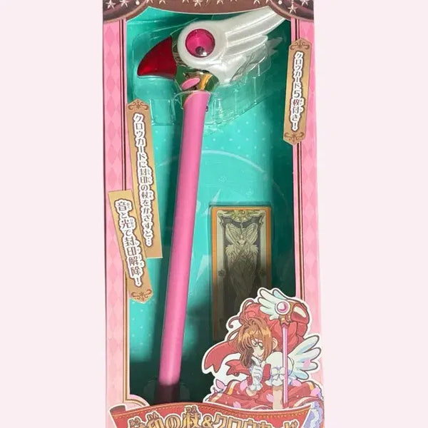 [BUNJANG] Cardcaptor Sakura Sealing Wand & Clow Cards Takara Tomy / (일요일까지) 카드캡터 체리 봉인의 지팡이&크로우카드 사쿠라 닭봉 타카라토미