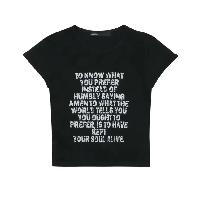 [BUNJANG] Bohemian Seoul Silver Printing Short Sleeve T-Shirt / 보헤미안서울 실버 프린팅 반팔 티