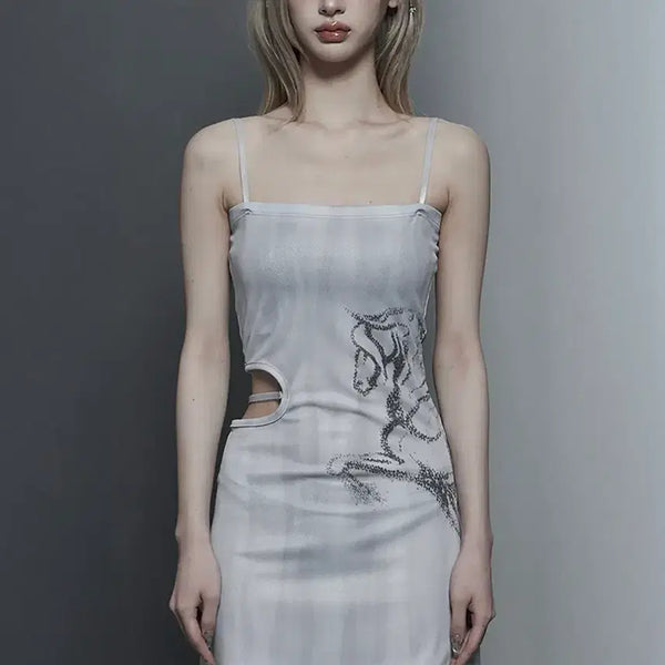 [BUNJANG] ETUDE HOUSE Side Cut-Out Mini One-Piece (White) / 에트오소메 / Side Cut-Out Mini One-Piece (White)