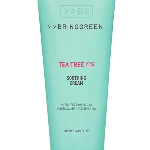 [BUNJANG] Bring Green Tea Tree Cica Soothing Cream + Zinc Teka Sample / 브링그린 티트리 시카 수딩 크림 +징크테카 샘플1