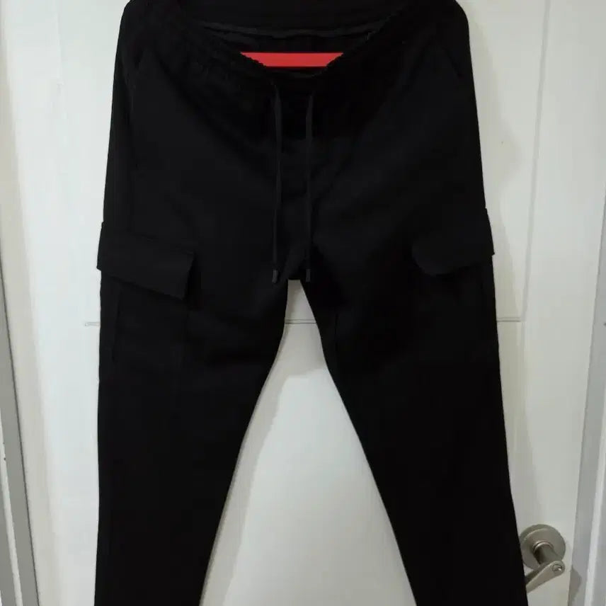 [BUNJANG] ZARA Man Black Cargo Jogger Pants (M) / ZARA MAN 블랙 카고 조거팬츠 M 남성바지