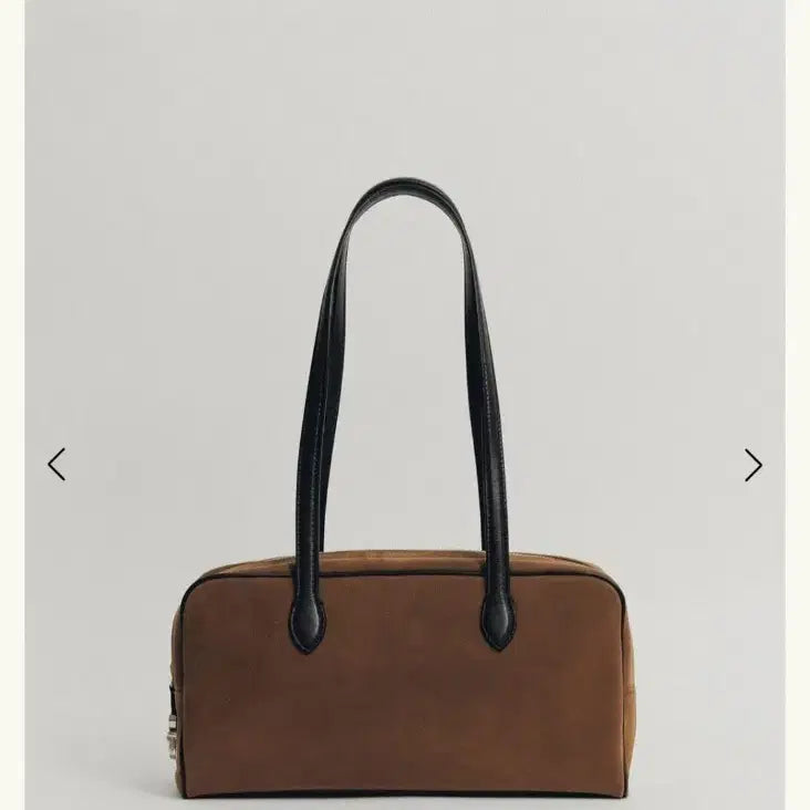[BUNJANG] TUTIE Suede Shoulder Bag Brown / 투티에 스웨이드 숄더백