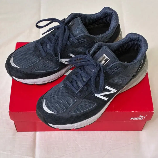 [BUNJANG] New Balance 990v5 Navy 260 / 뉴발란스 990v5 네이비 260