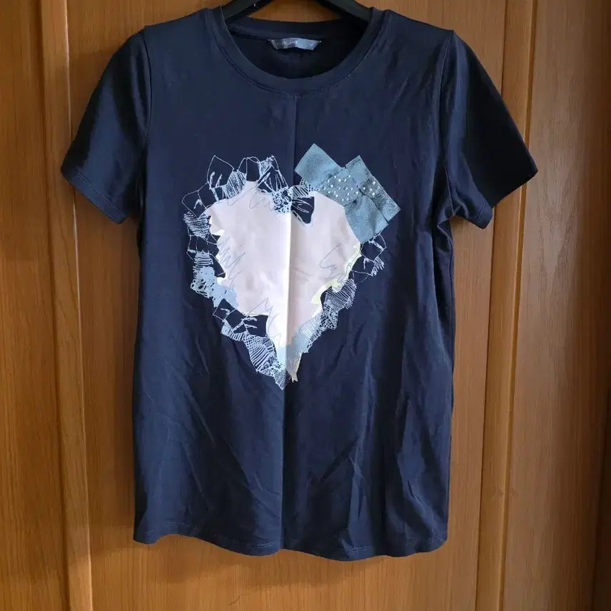 [BUNJANG] Chatelaine Printing Hotfix T-Shirt / 샤트렌 (CHATELAINE)  프린팅 핫피스 시원한 티셔츠(90)
