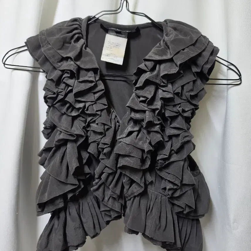 [BUNJANG] Isabel Marant Frill Vest / 이자벨 마랑 프릴 조끼