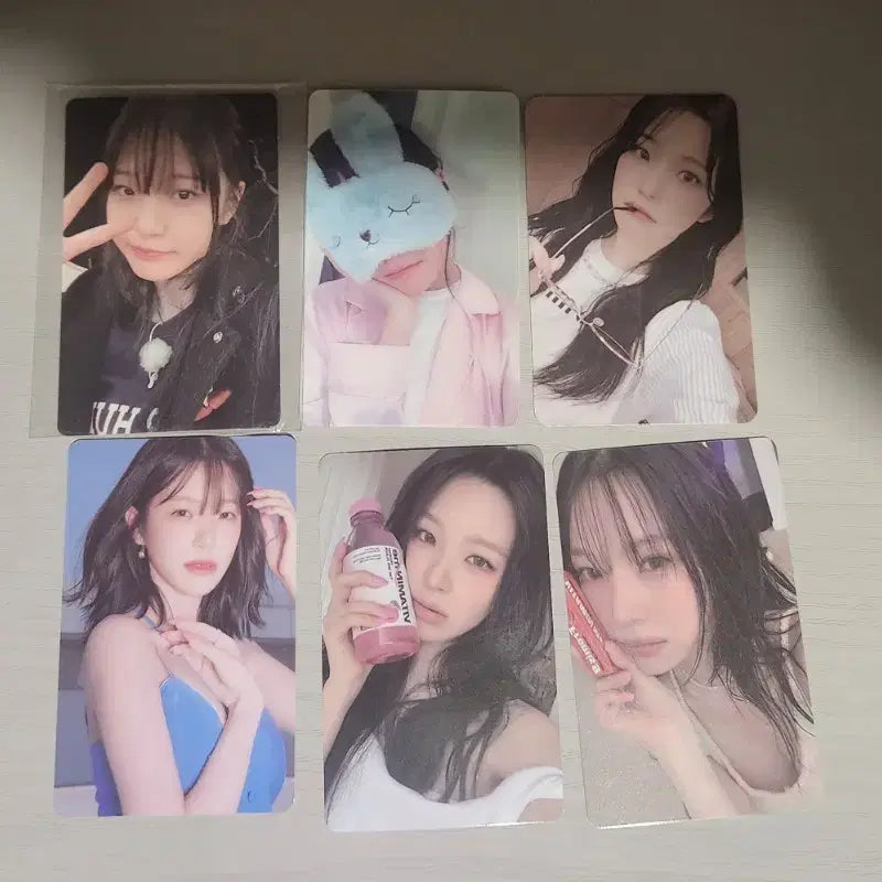 [BUNJANG] fromis_9 Baek Ji-heon Album Photocard POB Bundle Set (6 pcs) / 내일배송가능)프로미스나인백지헌앨범포카미공포특전총6개일괄양도급처판매