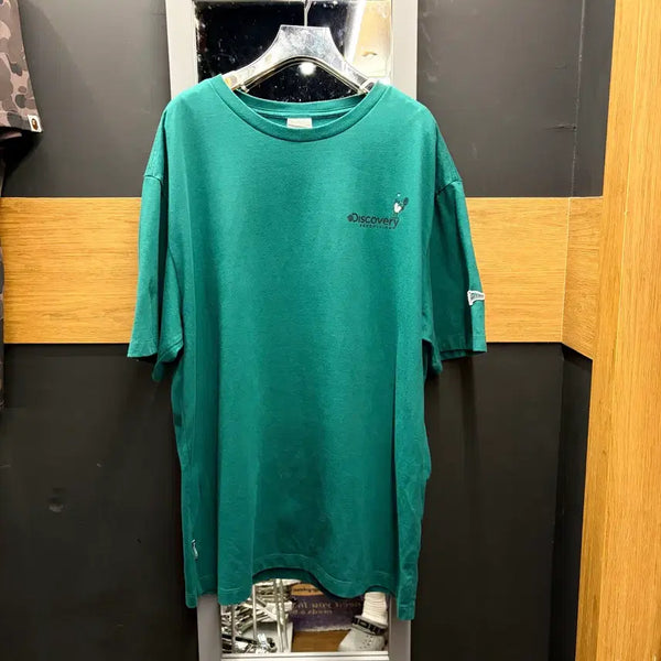 [BUNJANG] Discovery Green Short Sleeve T-Shirt / 디스커버리 반팔티 그린