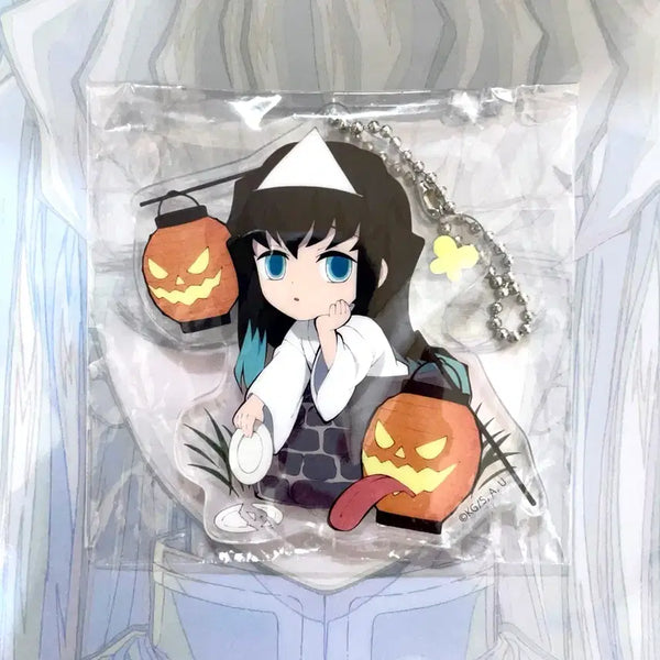 [BUNJANG] Demon Slayer Muichiro Halloween Keyring / 귀멸의칼날 무이치로 할로윈 키링