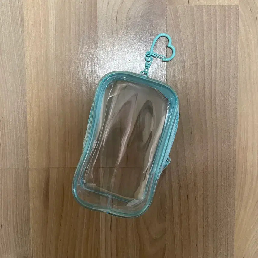 [BUNJANG] Transparent Pouch Keyring Lipstick Pouch / 투명 파우치 키링 인형 파우치 열쇠고리 립스틱 파우치