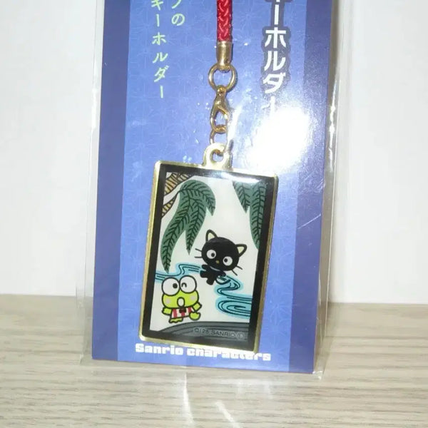 [BUNJANG] Sanrio Chococat Caropy Cafe Series Charm Keychain / 산리오 초코캣 캐로피 화ㅌ 시리즈 부적 키링 정품
