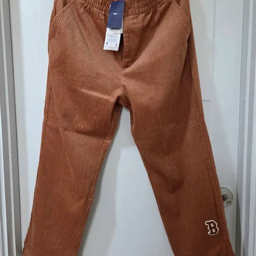 [BUNJANG] MLB Corduroy Pants Brown Men's XL / MLB 코듀로이 팬츠 XL 브라운 남성바지