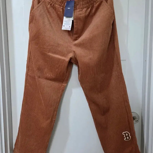 [BUNJANG] MLB Corduroy Pants Brown Men's XL / MLB 코듀로이 팬츠 XL 브라운 남성바지
