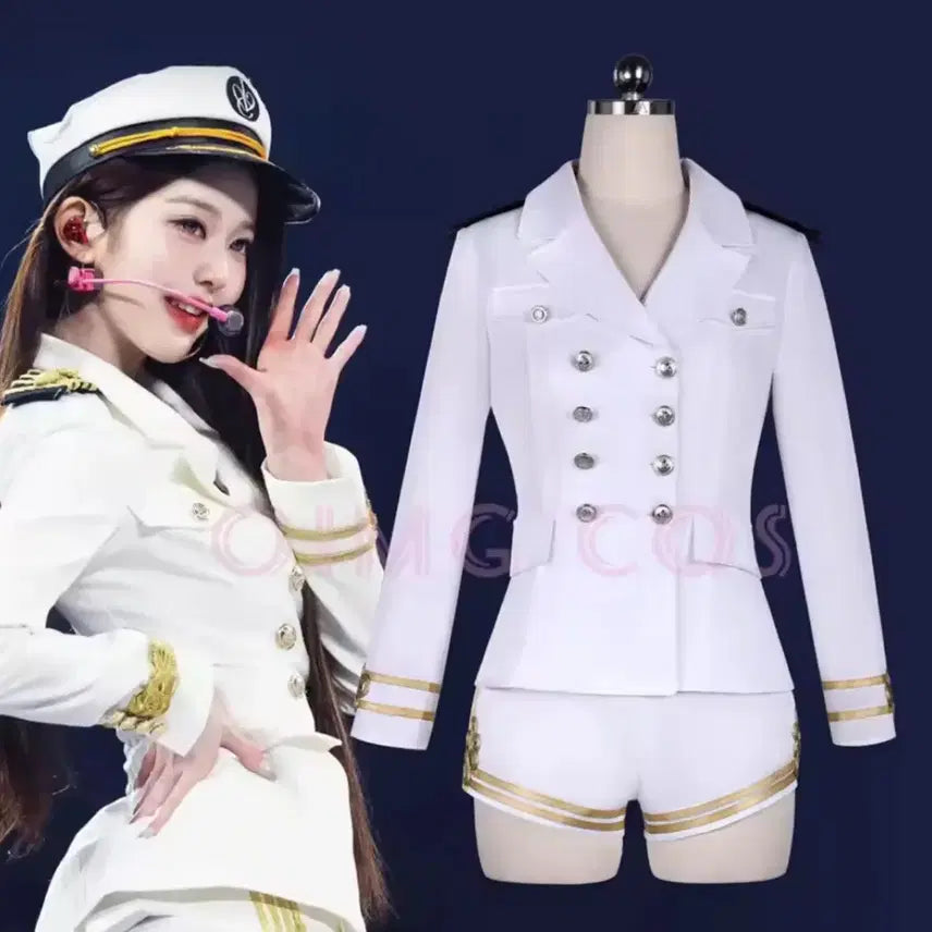 [BUNJANG] IVE (G)I-DLE Sailor Uniform Cosplay Set / 30만원 이상 사은품* 아이브 소원을말해봐 해군 제복 코스프레