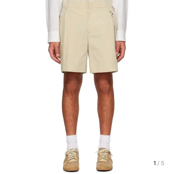 [BUNJANG] Solid Homme Beige Cotton/Nylon Shorts / (46) 솔리드옴므 베이지색 반바지 쇼츠