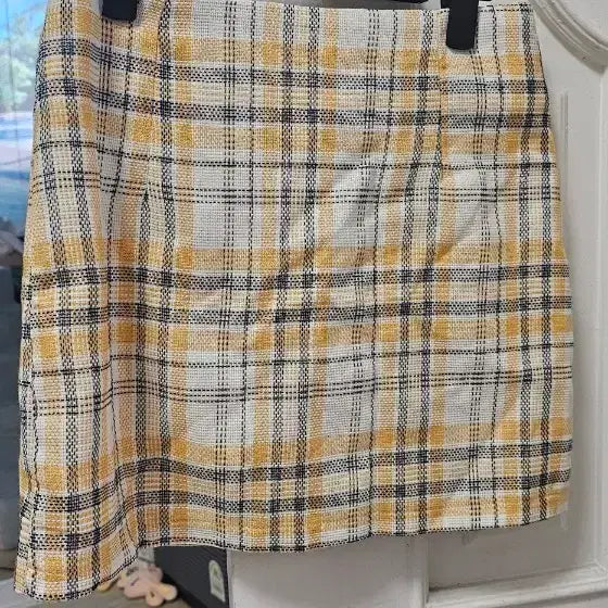 [BUNJANG] Check Pattern Mini Skirt / 체크 패턴 여성 미니스커트