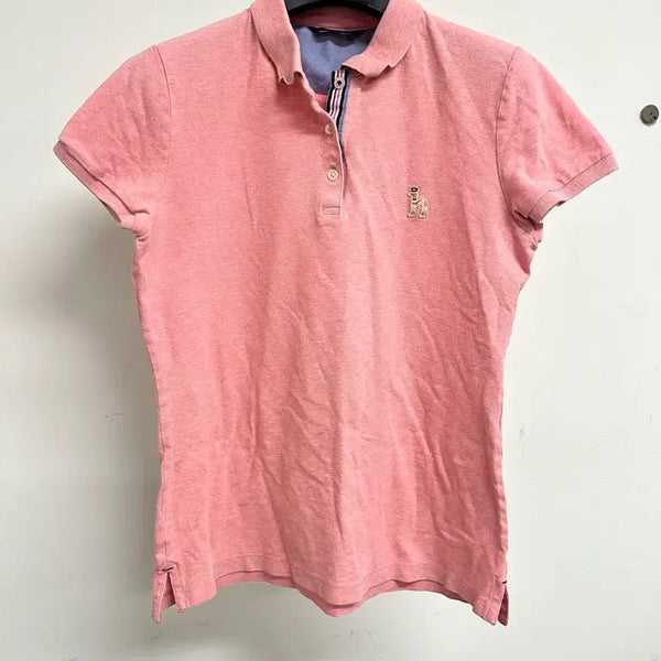 [BUNJANG] Hazzys Pink Polo Shirt Size 90 / 헤지스 핑크 카라티 90