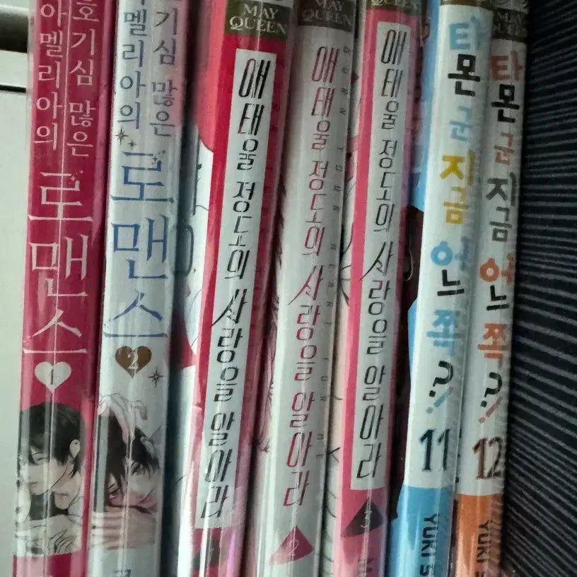 [BUNJANG] Romance Manga Bundle - Amelia's Curious Romance, Know the Love That Burns, Tamon-kun Are You Coming or Going? / 급전) 만화책 판매
