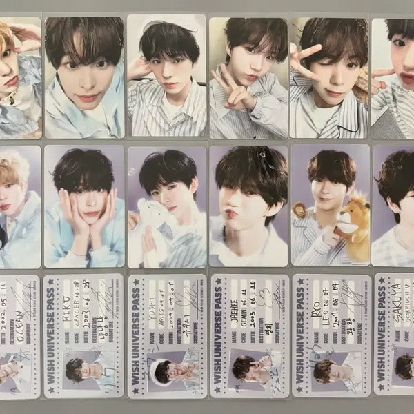[BUNJANG] NCT WISH 2025 Season's Greetings Bundle Set Photocard / 엔시티위시 2025 시그 포카 일괄 판매합니다!!