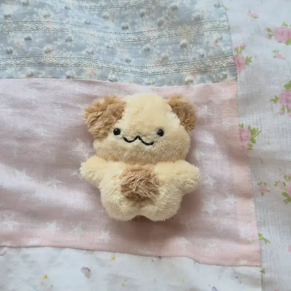 [BUNJANG] Handmade Dog Doll - Classic Vintage Sanrio/San-X Style / 핸드메이드 강아지 가나디 고전 빈티지 인형 산리오 산엑스