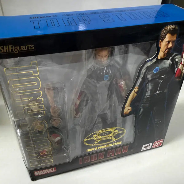 [BUNJANG] S.H.Figuarts Tony Stark (Powered Stage Ver.) Figure / 안전결제) S.H.Figuarts 토니 스타크 피규어 (POWERED STAGE Ver.)