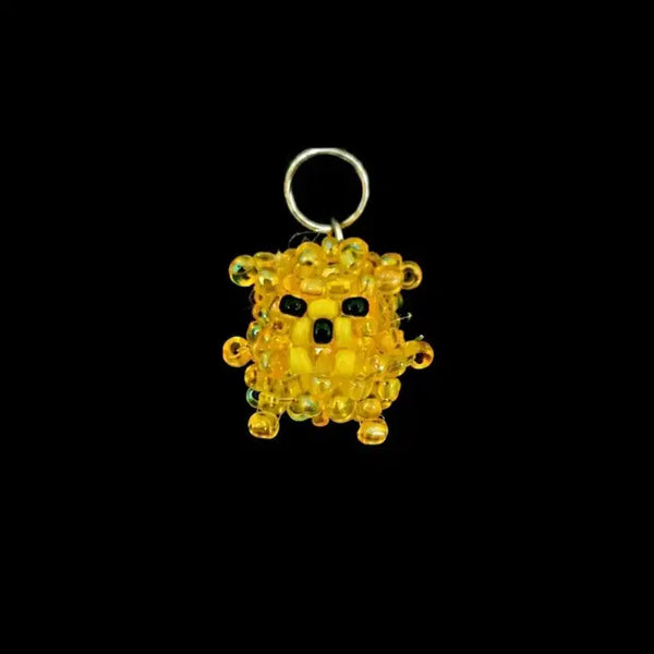 [BUNJANG] Adventure Time Jake Beaded Keychain / 어드벤처 타임 제이크 비즈 키링