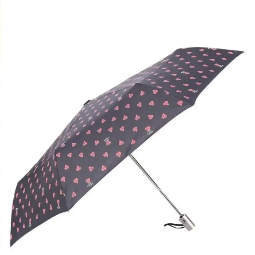[BUNJANG] JILLSTUART Heart Pattern Automatic Umbrella / 질스튜어트  하트 패턴  자동  양우산