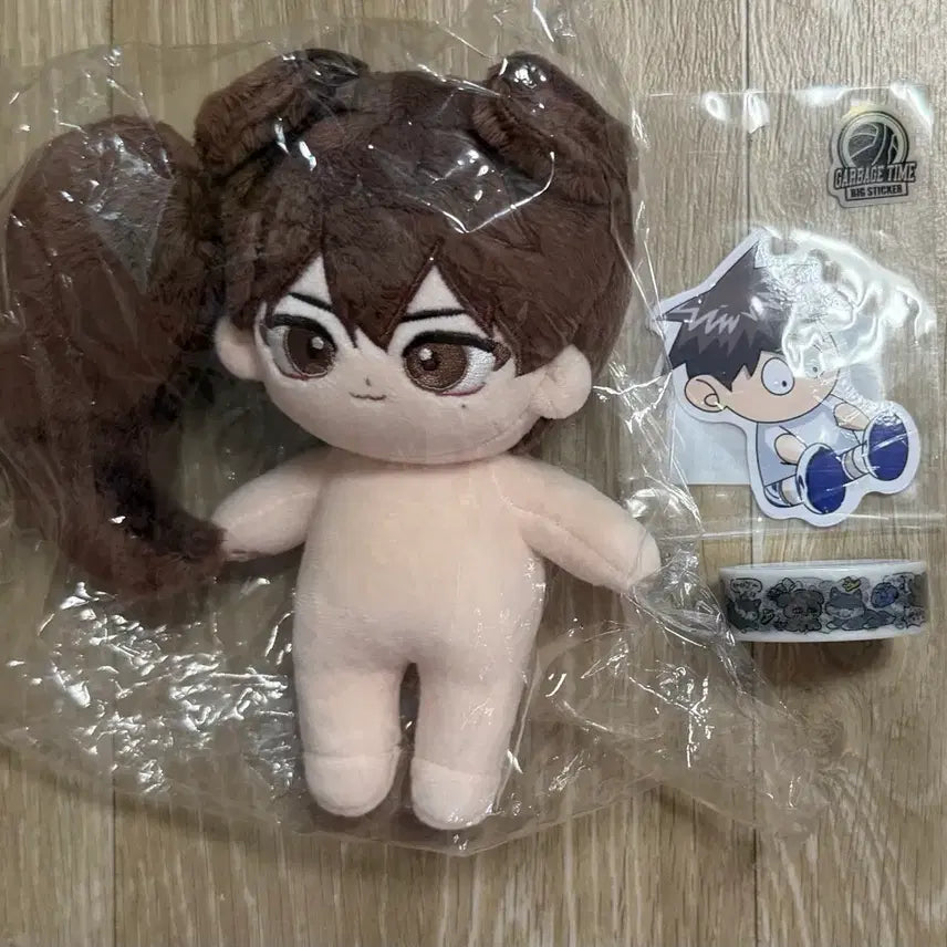 [BUNJANG] Garbage Time Gi Sang-ho Choco Sang-ho Sticker & Washi Tape Bundle / 가비지타임 기상호 쪼꼬상호 스티커 마테