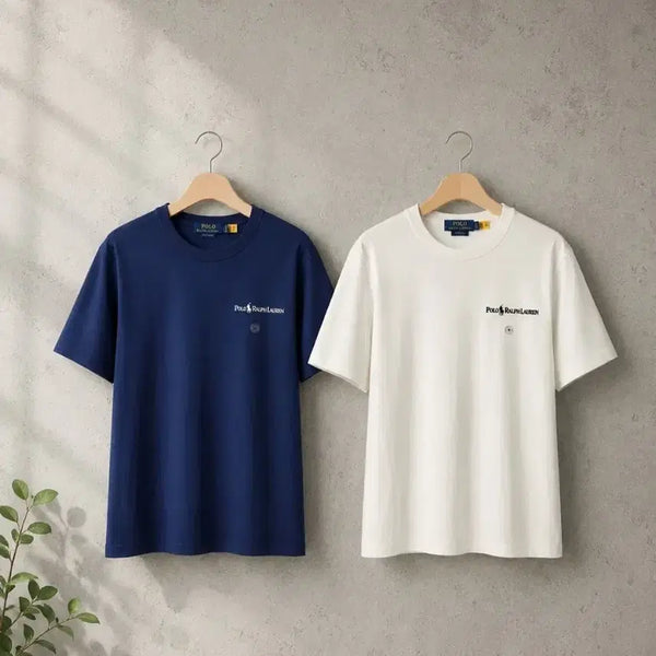 [BUNJANG] Polo Ralph Lauren Short Sleeve T-Shirt Navy/White / 폴로 랄프로렌 반팔 티셔츠 네이비/화이트