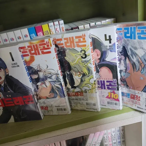[BUNJANG] Ruri Dragon Complete Set (Volumes 1-5) Unsealed / 만화책 루리 드래곤 1~5권 미개봉 팝니다!