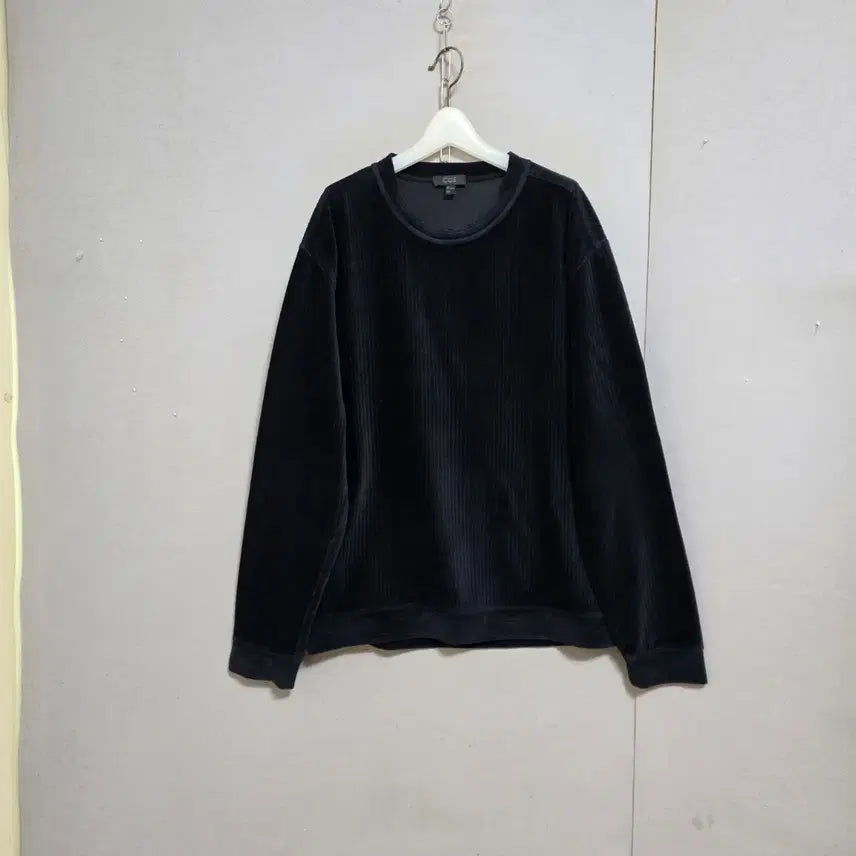 [BUNJANG] COS Velvet Sweatshirt L Navy / COS 코스 벨벳 맨투맨 L   n7603
