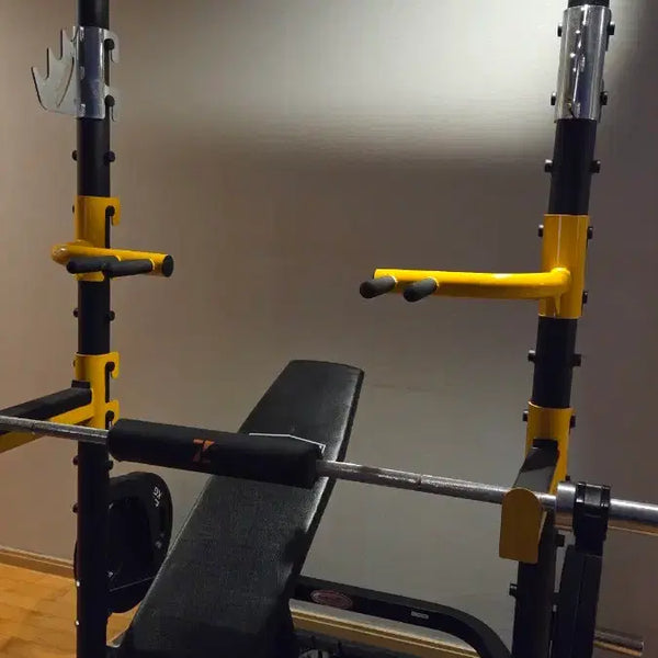[BUNJANG] Home Gym Set: Half Rack, Bench, Barbell, Weight Plates, and More / 홈짐 판매(하프랙, 벤치, 바벨봉, 원판 등)