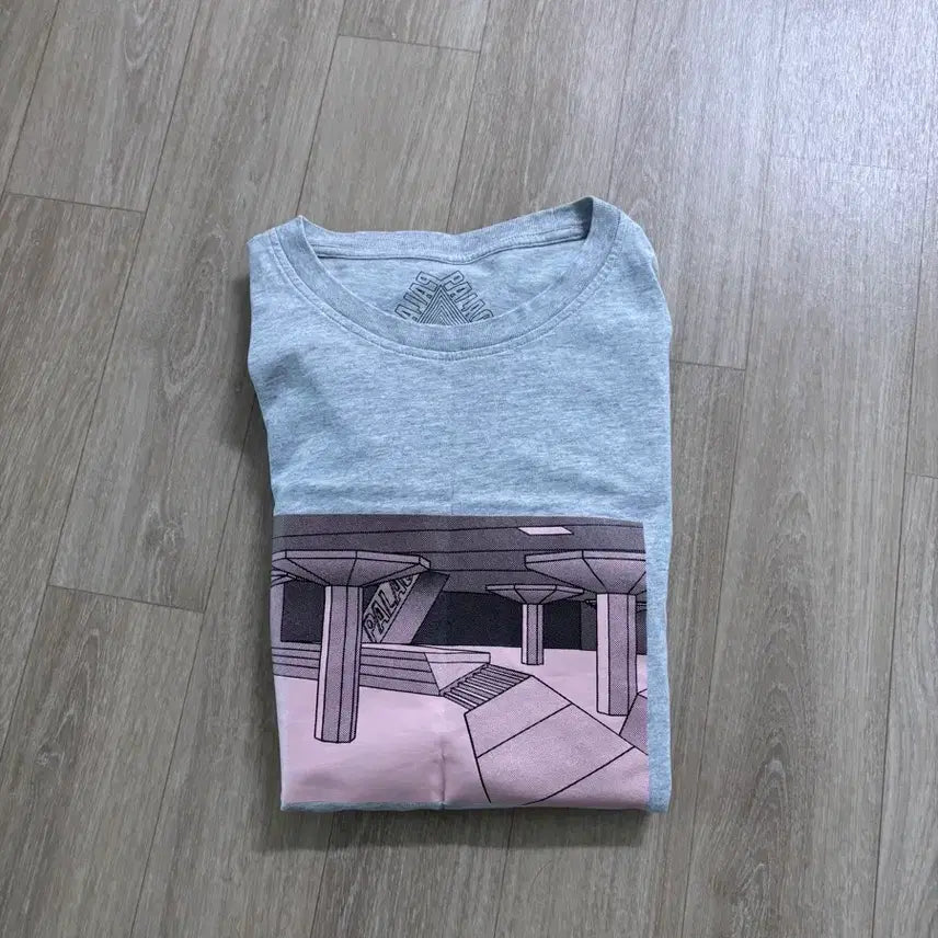 [BUNJANG] Palace SB T-Shirt XL Grey / 팔라스 SB 티셔츠 xl 판매