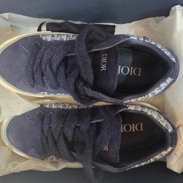 [BUNJANG] Dior B33 Sneakers Navy Blue Size 40 / 디올 B33 스니커즈 네이비 블루 40 판매합니다