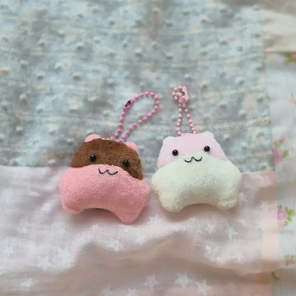 [BUNJANG] Handmade Vintage Hamster Plush Toy (Sanrio San-X Hamumension) / 핸드메이드 고전 빈티지 인형 산리오 산엑스 하무멘숀 햄스터 일괄