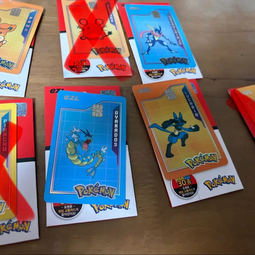 [BUNJANG] Pokemon Random Transit Card / 교환)포켓몬 랜덤 교통카드