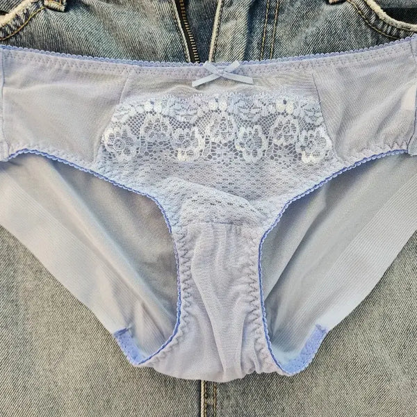 [BUNJANG] Women's Lavender Lace Panty M Size / (중고) 연보라 레이스 여성팬티