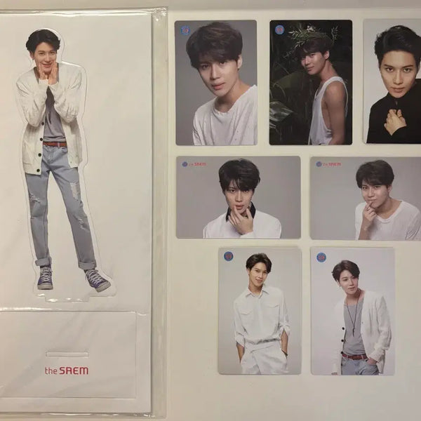 [BUNJANG] Taemin The Saem Photocard & Standee Set / 태민 더샘 포카+등신대 세트