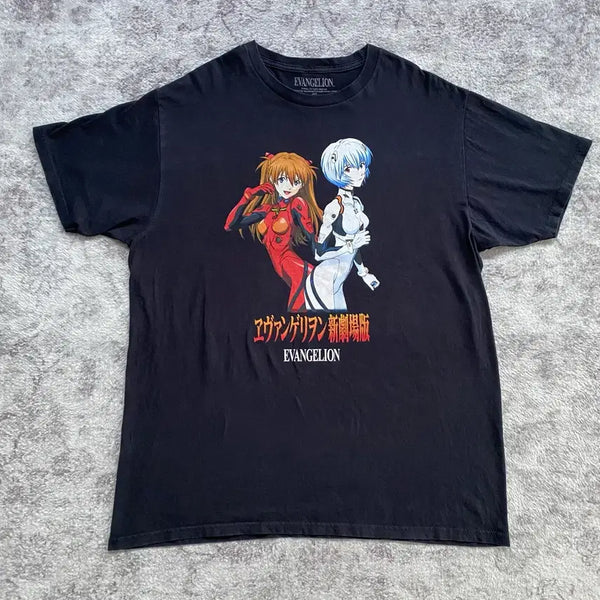 [BUNJANG] Evangelion Official Animation T-Shirt / 에반게리온 오피셜 애니메이션 티셔츠 애니티