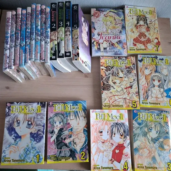 [BUNJANG] Moonlight Angel & Phantom Thief Jeanne English Edition Bundle Set / 달빛천사,괴도잔느 영문판 일괄