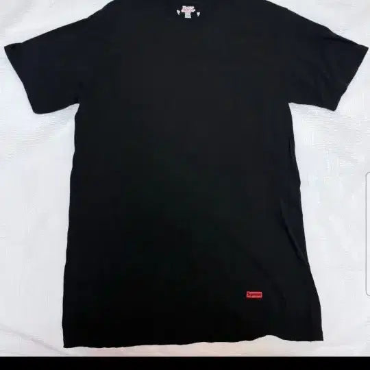 [BUNJANG] Supreme Black T-Shirt (L) / 슈프림 검정반팔티.   L