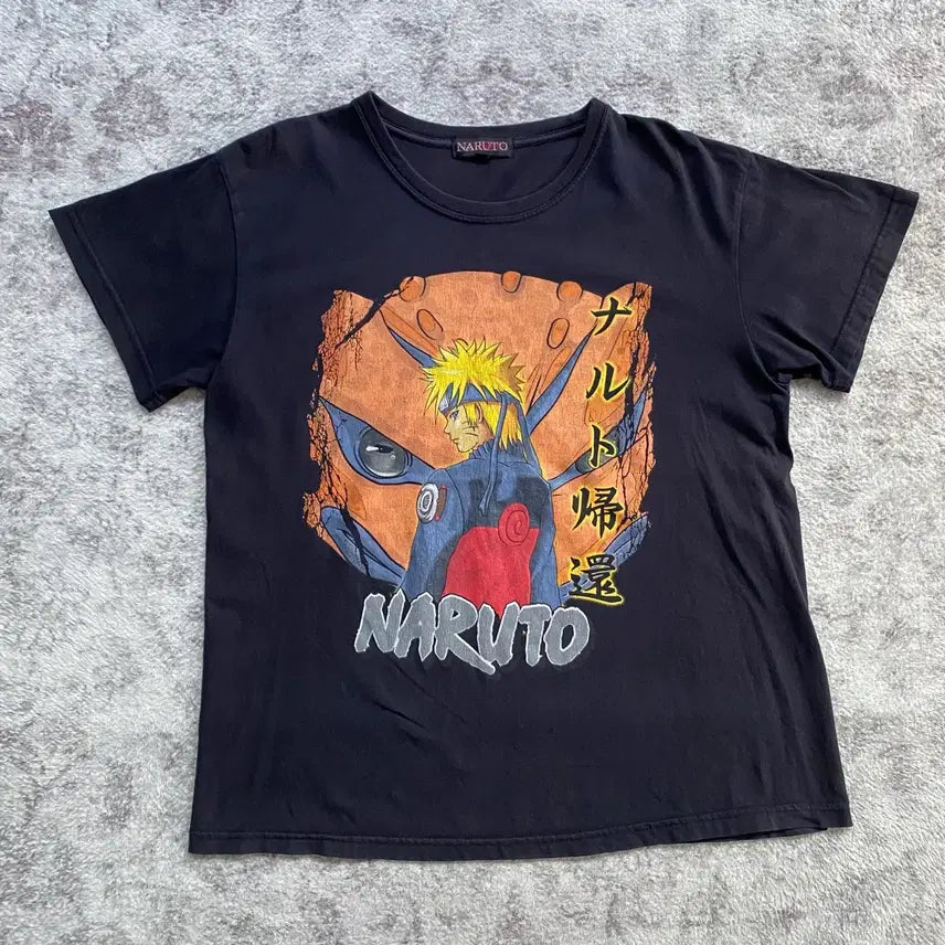[BUNJANG] Naruto 00s Vintage Anime T-Shirt / 나루토 00s 빈티지 애니메이션 티셔츠 애니티