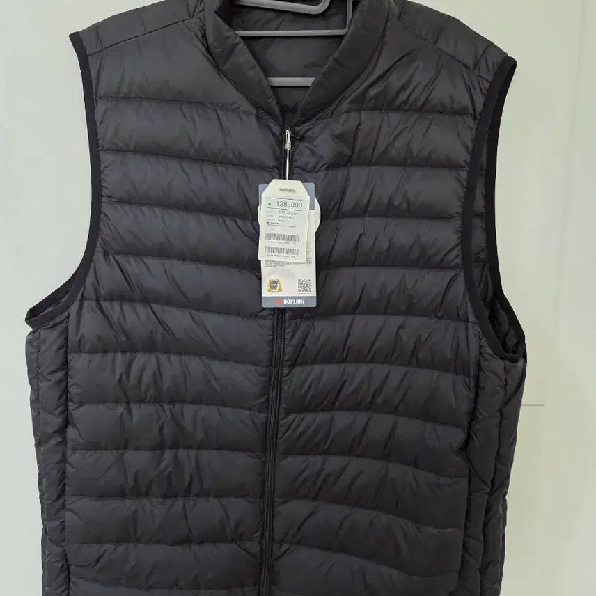 [BUNJANG] OLZEN Goose Down Lightweight Padded Vest Black / OLZEN 올젠 구스다운 경량 패딩 조끼 블랙 115
