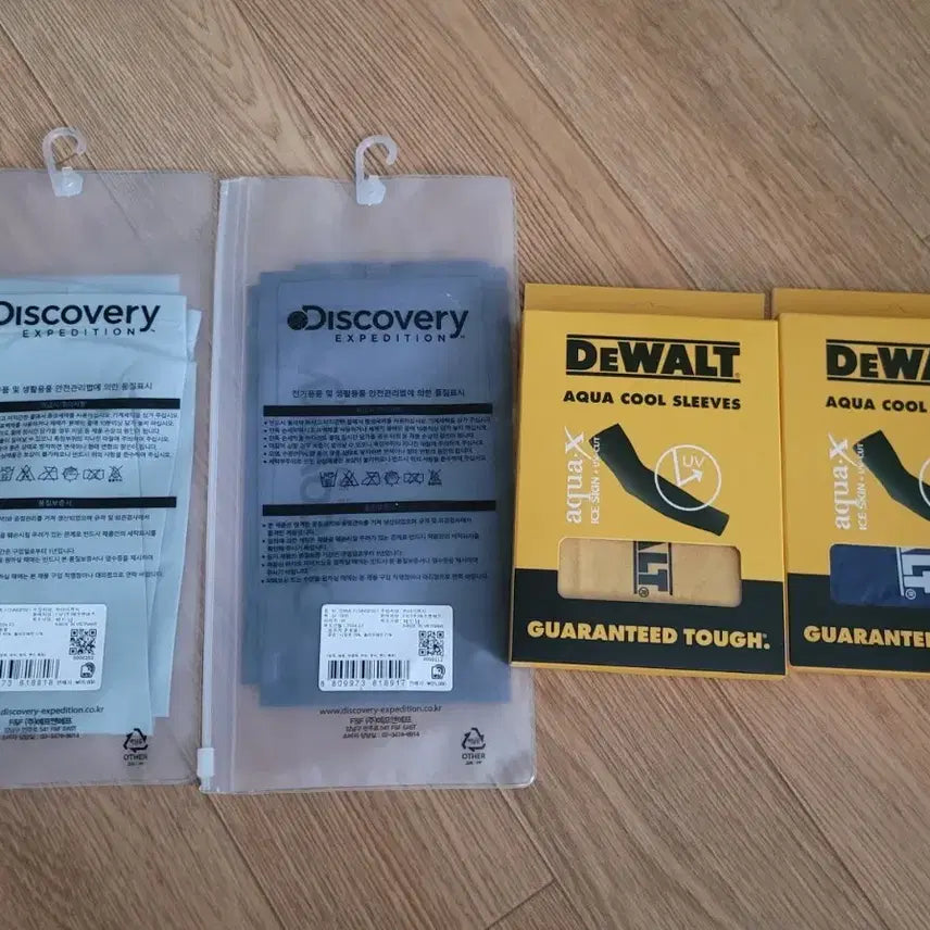 [BUNJANG] Discovery & DeWalt Aqua Cool Sleeve Set / 디스커버리 클토시 / 디월트 아쿠아 쿨 슬리브 일괄 입니다