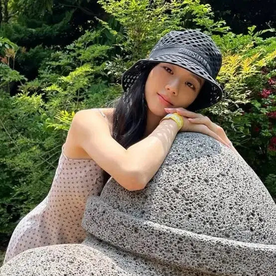 [BUNJANG] Dior Black Summer Mesh Bucket Hat / 디올 블랙 여름 메쉬 버킷햇