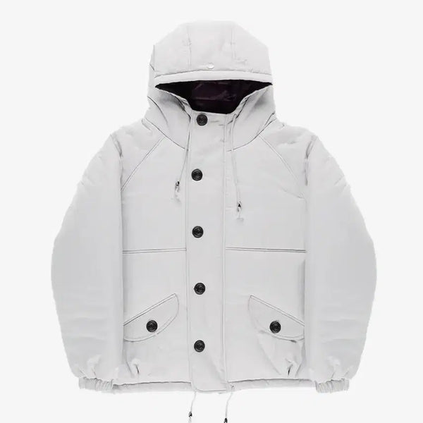 [BUNJANG] Onsca Reversible Padding Grey / 온스카 리버시블패딩 그레이