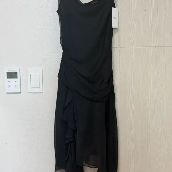 [BUNJANG] Vintage Japanese Black Midi Dress / 일본 빈티지 원피스 블랙 올아카이브