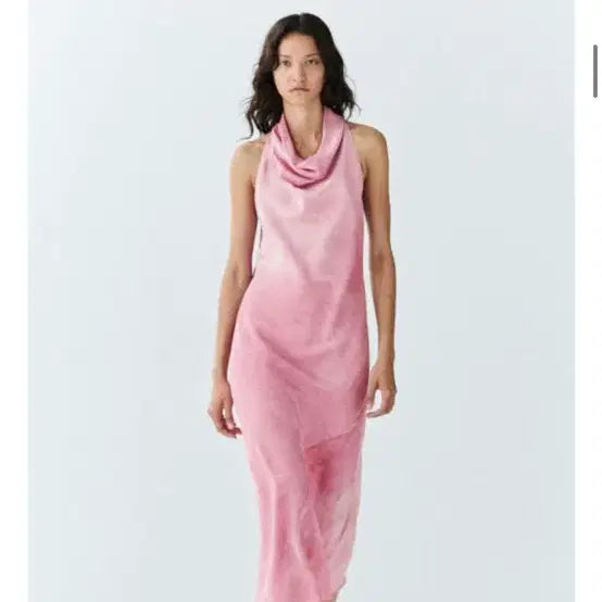 [BUNJANG] Massimo Dutti Pink Dress / 마시모두띠 핑크 드레스 새상품